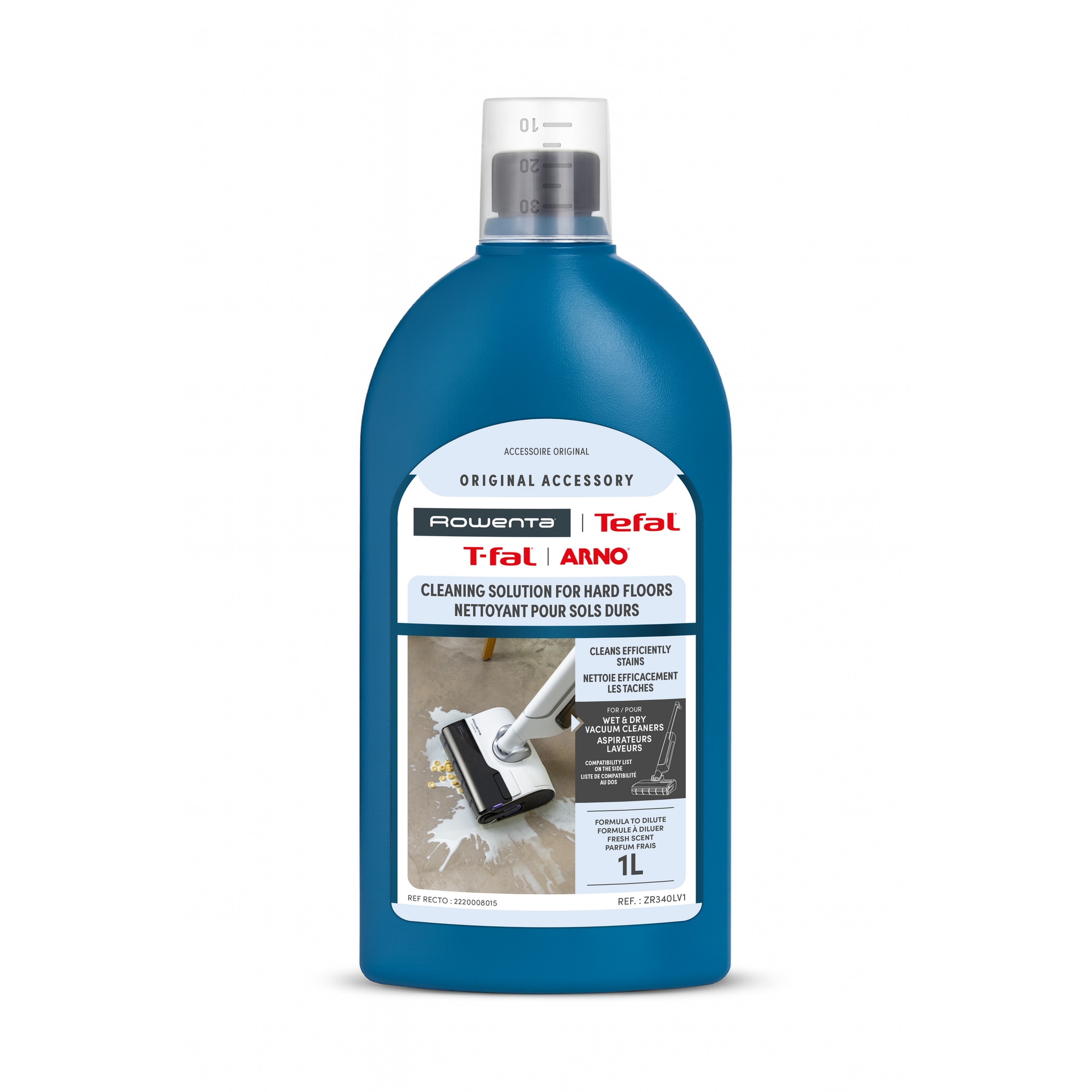 Detergent lichid Rowenta ZR340LV1 pentru podele dure, 1 litru