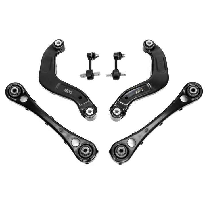 Komplett hátsó felfüggesztő lengőkar készlet, Master-Sportm Audi A4 B6/B7, SEAT Exeo modellekhez, 4 darabos, kopásálló, 31012-PCS-MS, 31012-PCS-MS, 16965FL-PCS-MS, 126628-PCS-MS