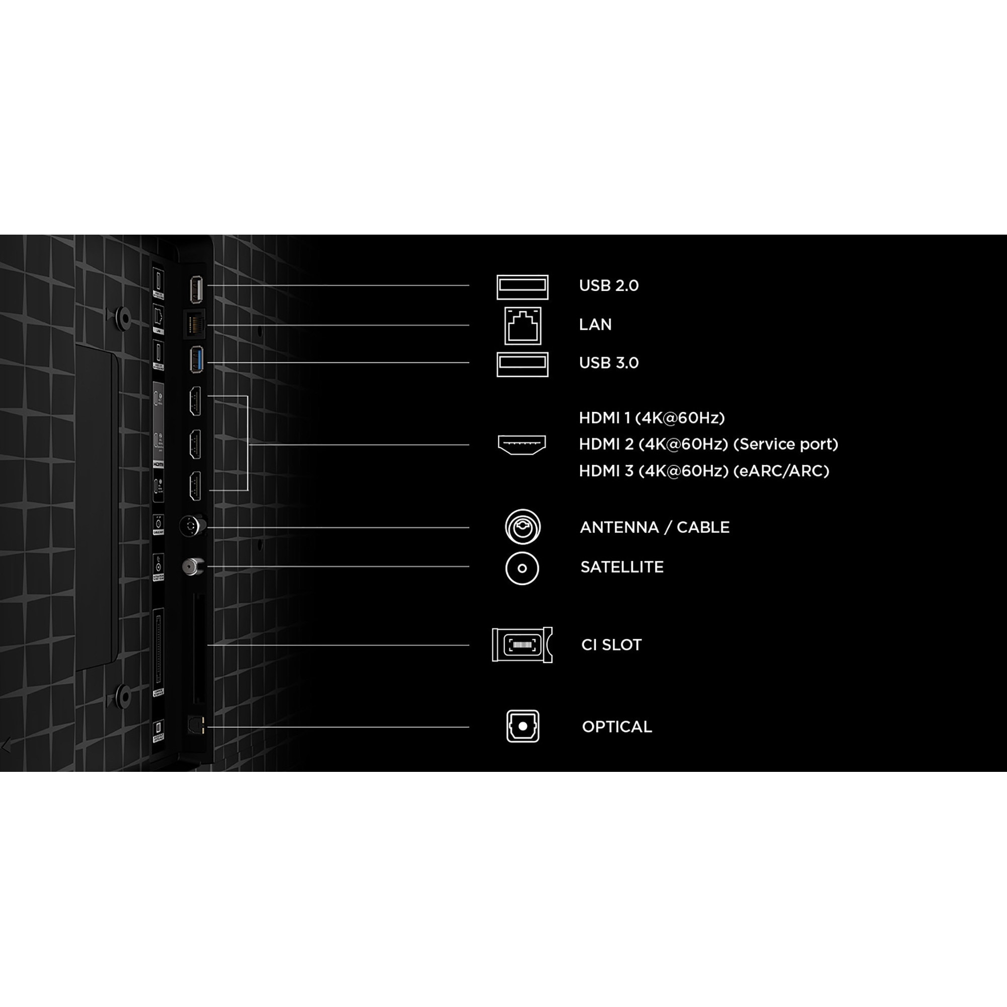 Televizor TCL QLED Art 43A400 Pro, 108 cm, Smart Google TV, 4K Ultra HD, Clasa E (Model 2026)