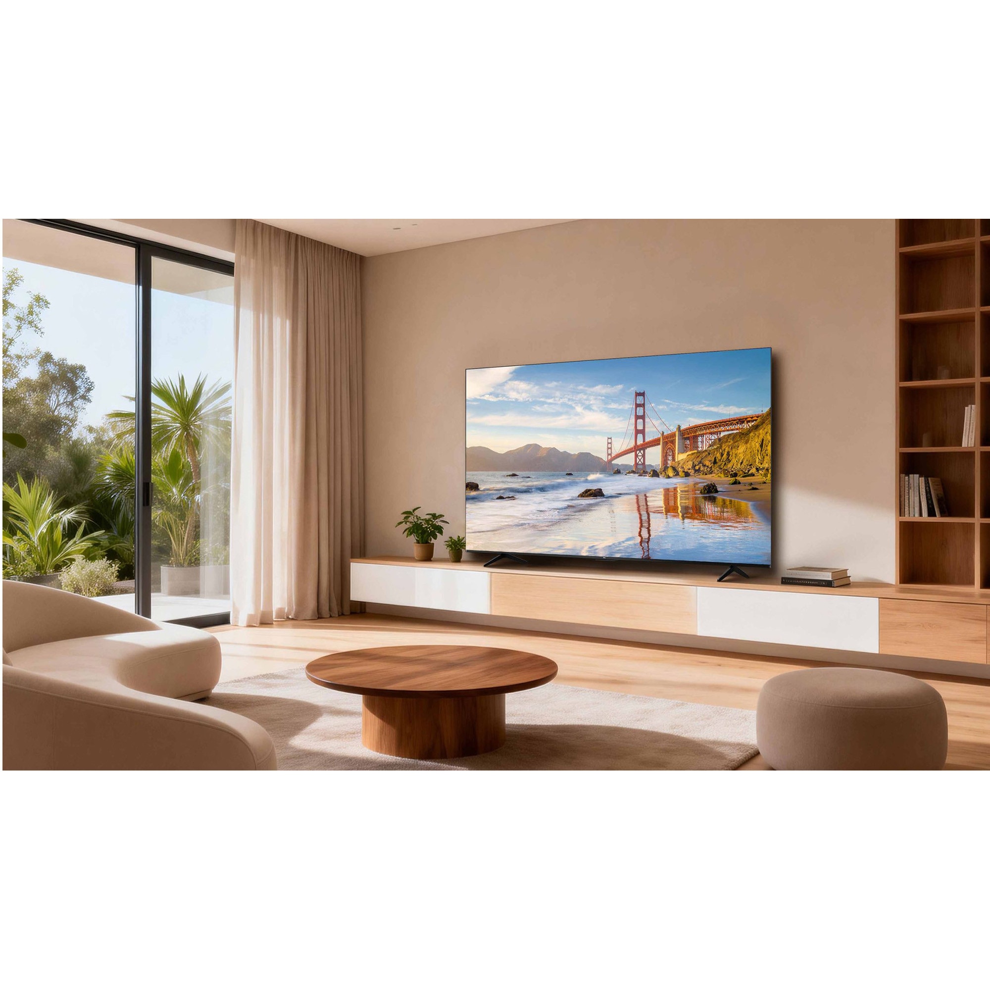 Televizor TCL LED 55P6L, 139 cm, Smart Google TV, 4K Ultra HD, Clasa E (Model 2026)