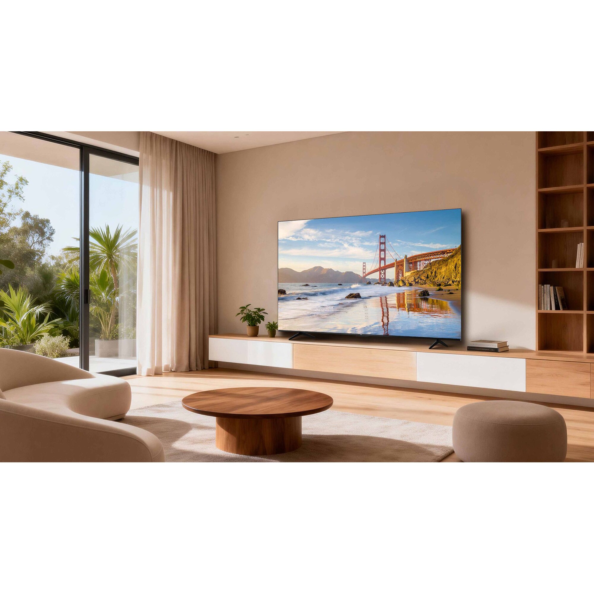 Televizor TCL LED 65P6L, 164 cm, Smart Google TV, 4K Ultra HD, Clasa E (Model 2026)