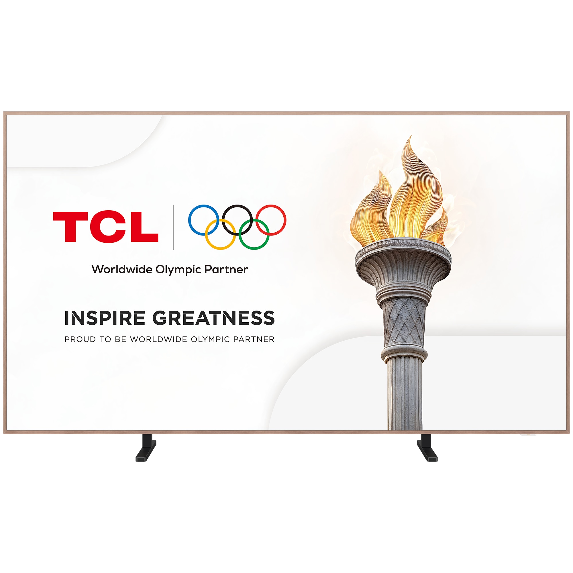 Televizor TCL MiniLed Art 55A400 Pro, 139 cm, Smart Google TV, 4K Ultra HD, 144Hz, Clasa E (Model 2026)
