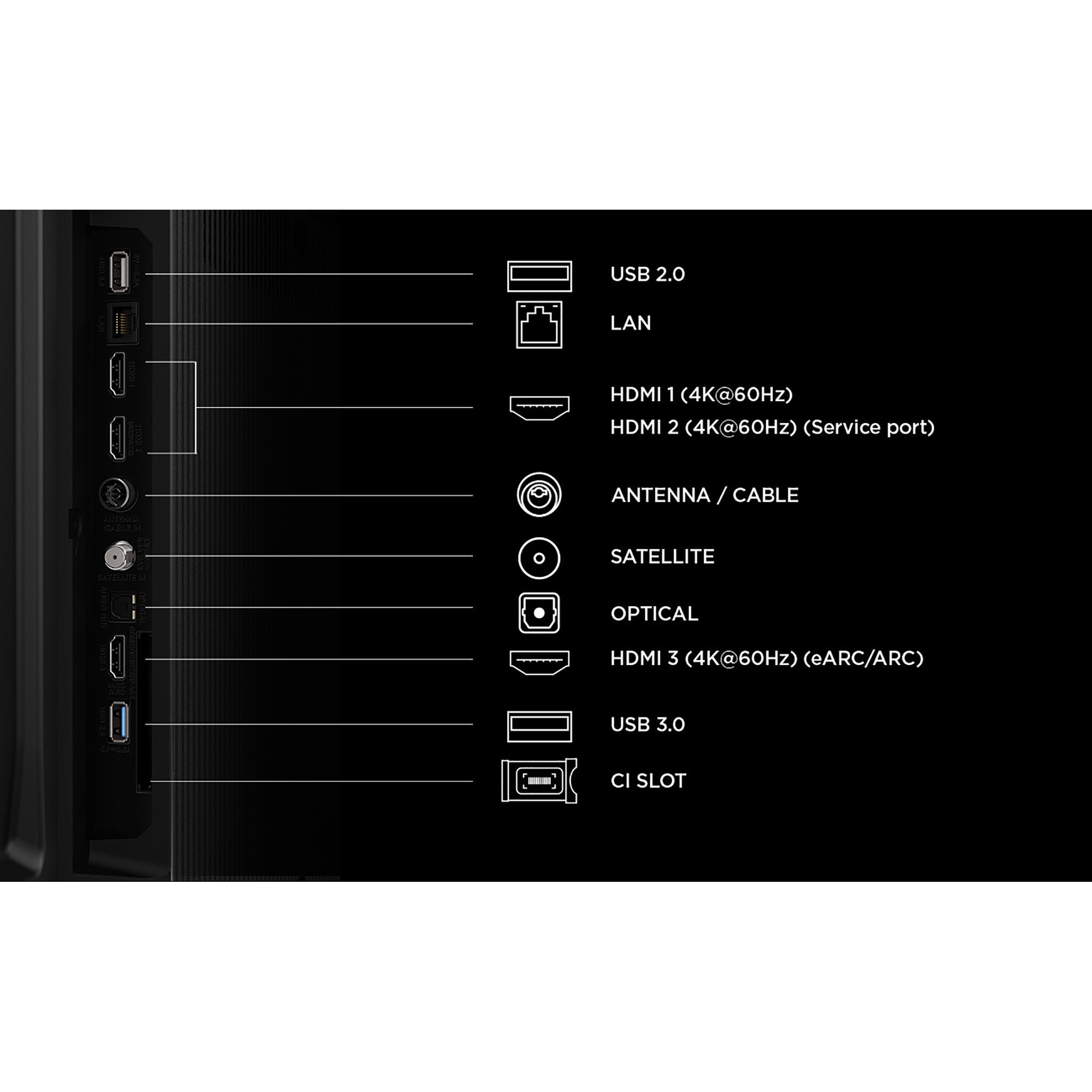 Televizor TCL QLED 50P7L, 126 cm, Smart Google TV, 4K Ultra HD, Clasa F (Model 2026)