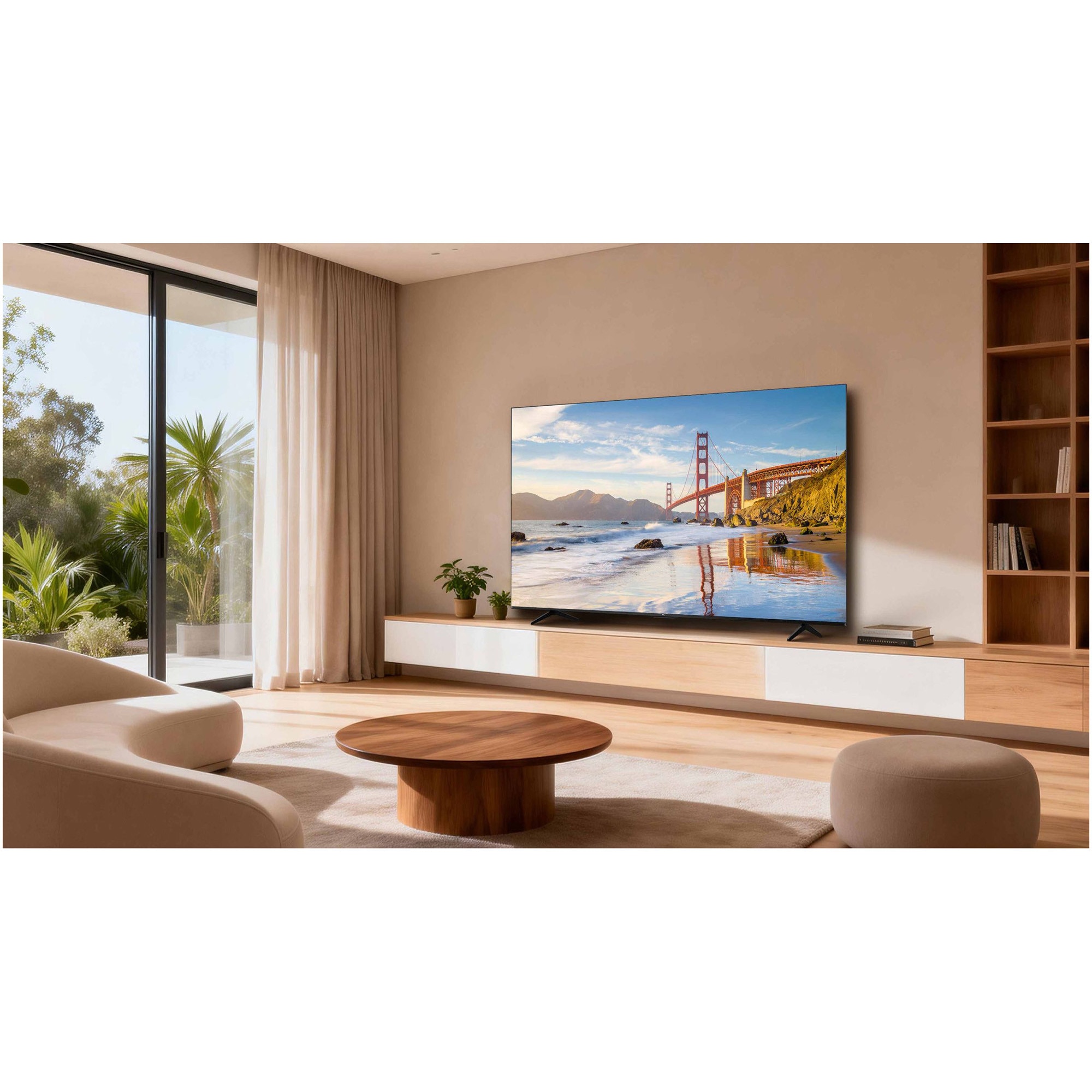 Televizor TCL LED 75P6L, 189 cm, Smart Google TV, 4K Ultra HD, Clasa E (Model 2026)