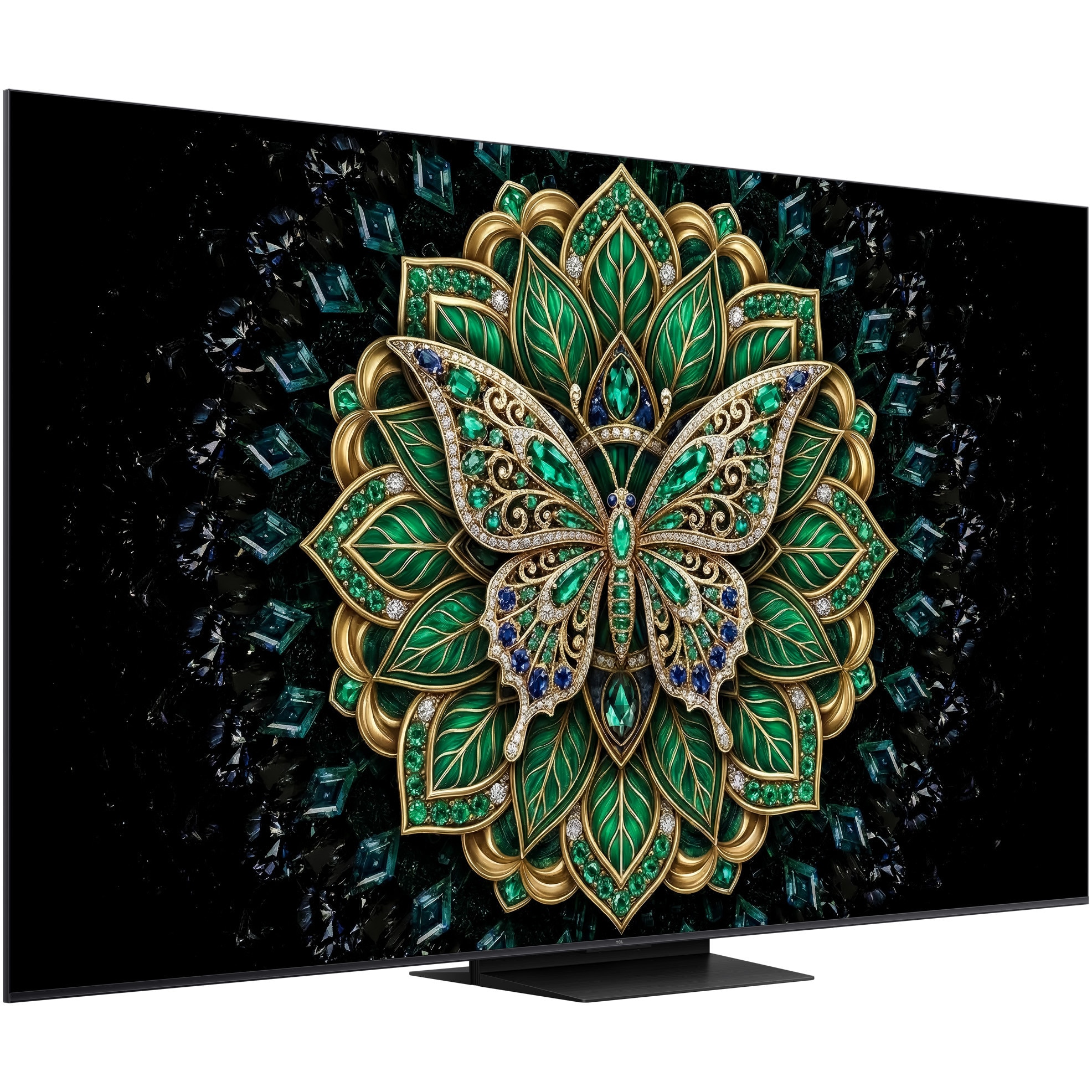 Televizor TCL QD-MiniLed 85C6K Pro, 214 cm, Smart Google TV, 4K Ultra HD, 144Hz, Clasa D (Model 2026)