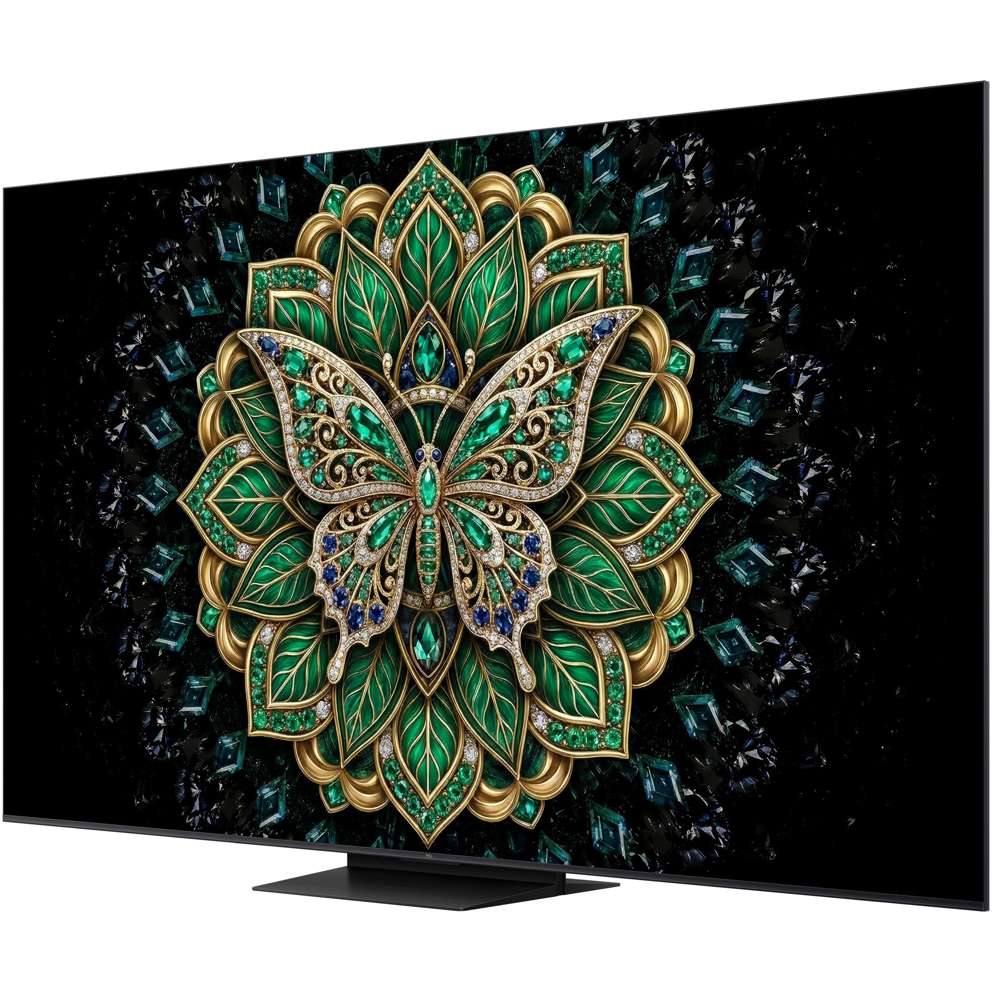 Televizor TCL QD-MiniLed 85C6K Pro, 214 cm, Smart Google TV, 4K Ultra HD, 144Hz, Clasa D (Model 2026)