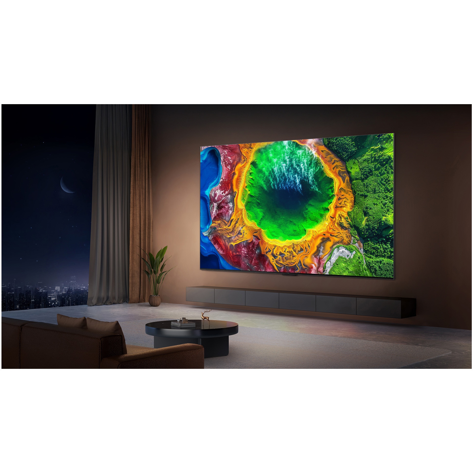 Televizor TCL RGB-MiniLed 98RM7L, 248 cm, Smart Google TV, 4K Ultra HD, 144Hz, Clasa D (Model 2026)