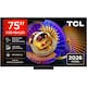 Televizor TCL SQD-MiniLed 75C7L, 189 cm, Smart Google TV, 4K Ultra HD, 144Hz, Sunet Bang & Olufsen, Clasa E (Model 2026)