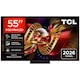 TCL SQD-MiniLed 55C8L, 139 cm, Smart Google TV, 4K Ultra HD, 144Hz, Sunet Bang & Olufsen, Clasa E (Model 2026)