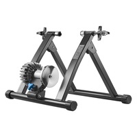 Stand de antrenament pentru bicicleta VEVOR, fluid, pliabil, 660.4-736.6 mm & 700C, capacitate 150 kg, negru, dimensiuni 550x600x390 mm