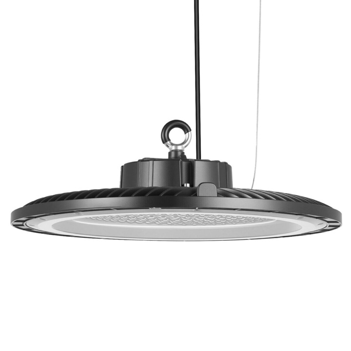 Комплект 20 LED апликации VEVOR, 150W, 21000LM, IP65, Черни, 300x300x80mm