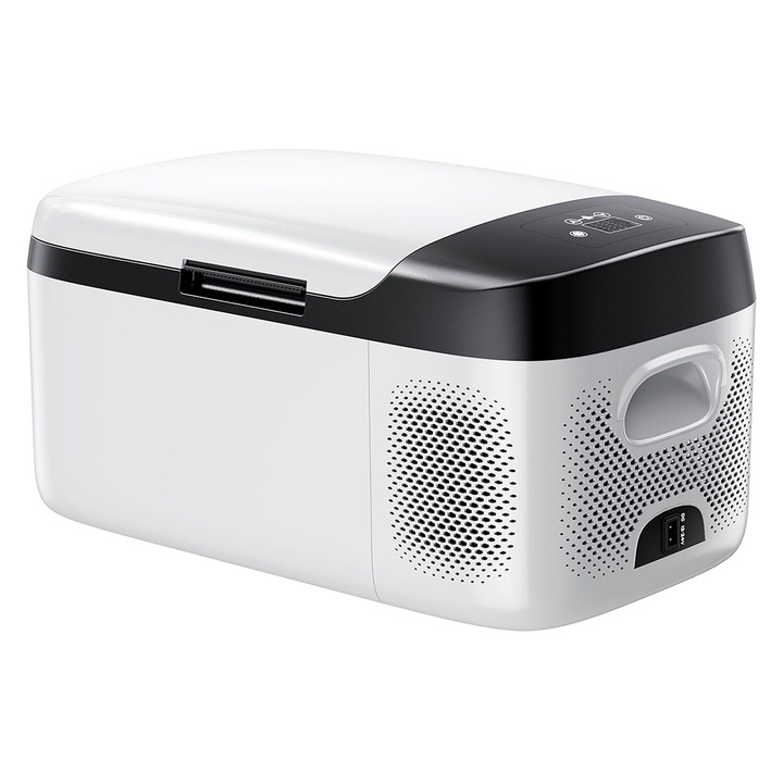 Frigider auto VEVOR, 15L, -20C la 20C, control APP, 60W, dimensiuni 568x330x279mm