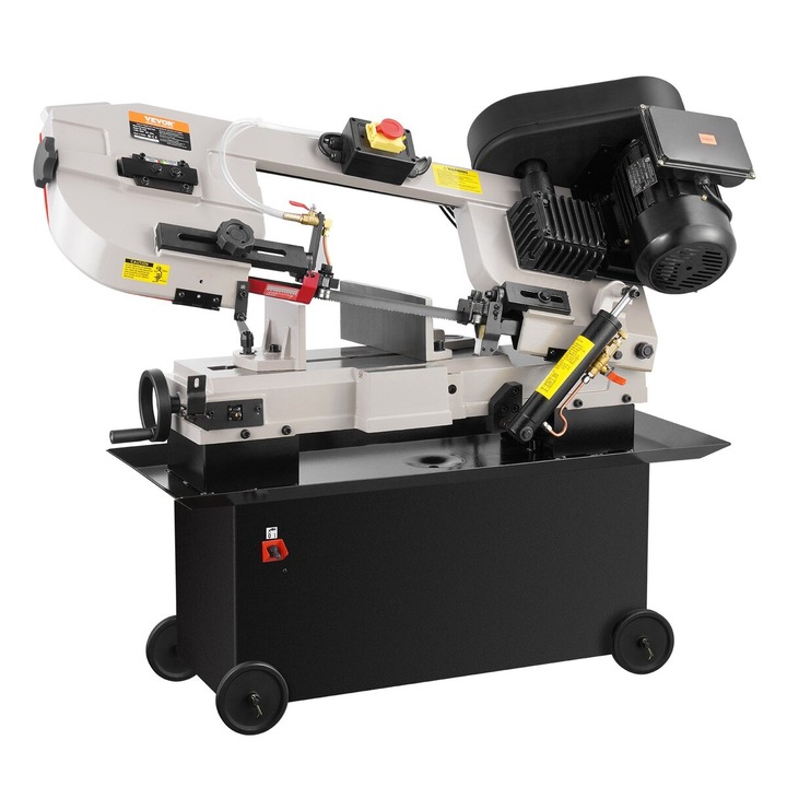 Fierastrau electric orizontal VEVOR, 1.1 kW, capacitate de taiere 7x12 in, taiere verticala, 4 viteze, 220V