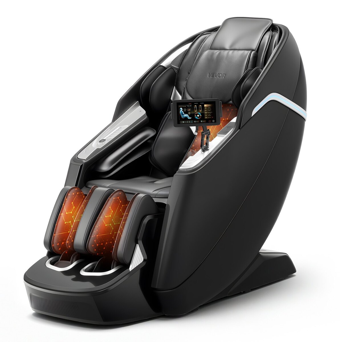 Intindere Scaun de masaj VEVOR, 3D/4D, extensibil, cu functie de intindere yoga ...