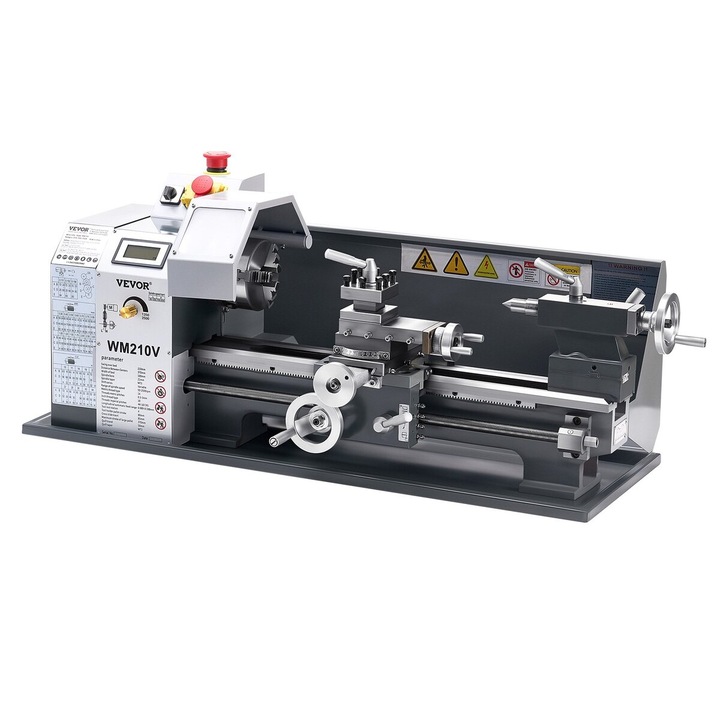 VEVOR marógép, 8 x 16 hüvelyk, 550W, 0-2500 RPM, fém konstrukció, teljes tartozékkészlet