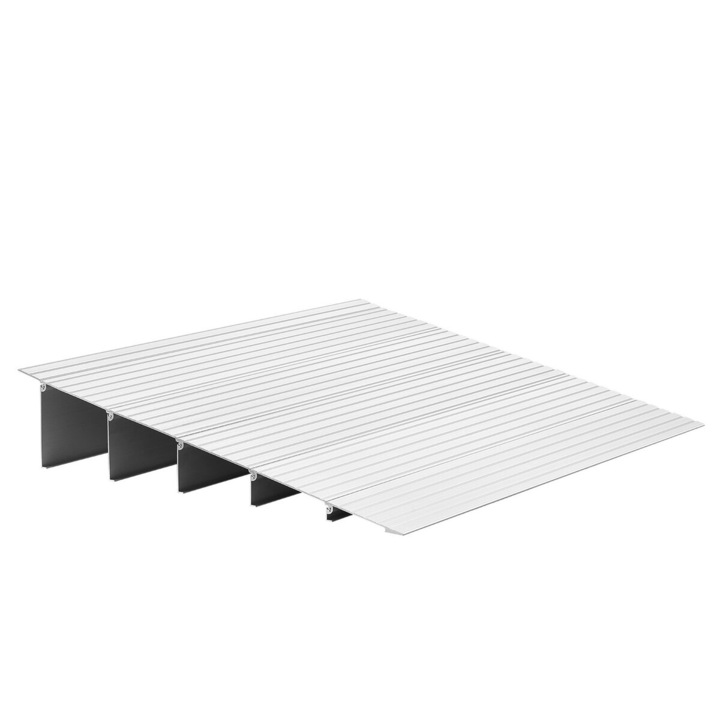 VEVOR mobil rámpa, 138 mm magasság, 363 kg teherbírás, 677x865x138 mm, csúszásmentes alumínium