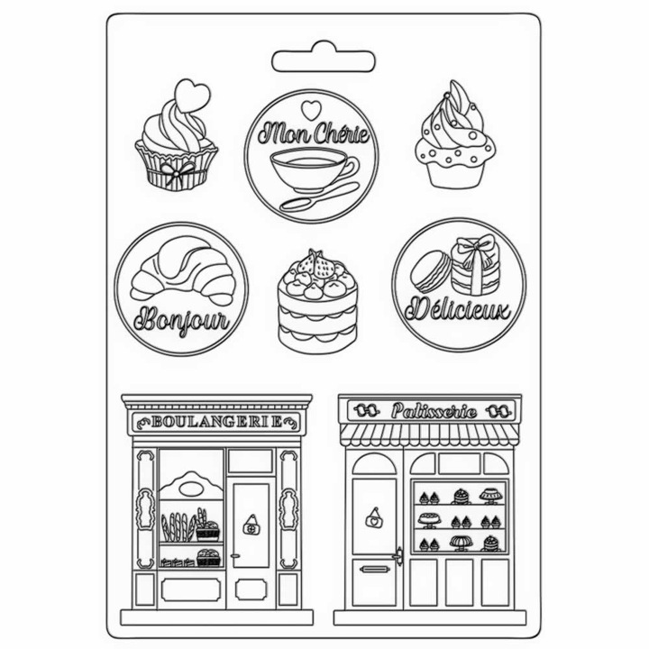 Nyomóforma A5 - Create Happiness Oh lá lá patisserie