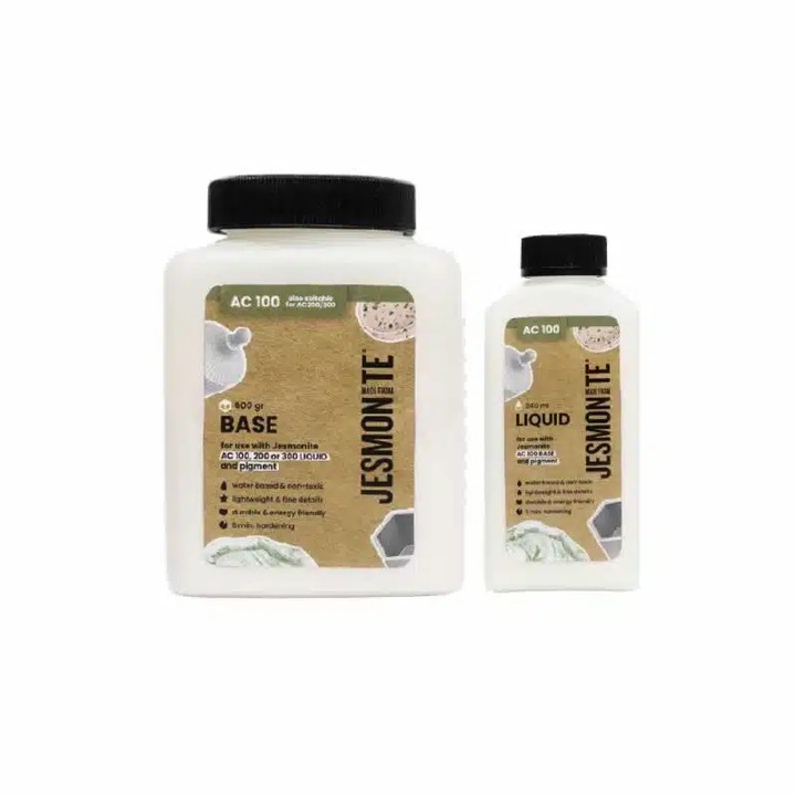 Jesmonite Duoset 600 g pulbere + 240 ml lichid