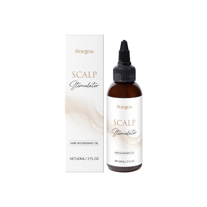 Ulei pentru ingrijirea scalpului, HOEGOA, 60ml, hidratare profunda, protectie antioxidanta