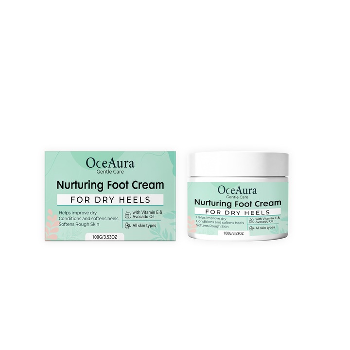 Lábfürdő krém szett, OceAura, tápláló és hidratáló, 3 doboz (300g)