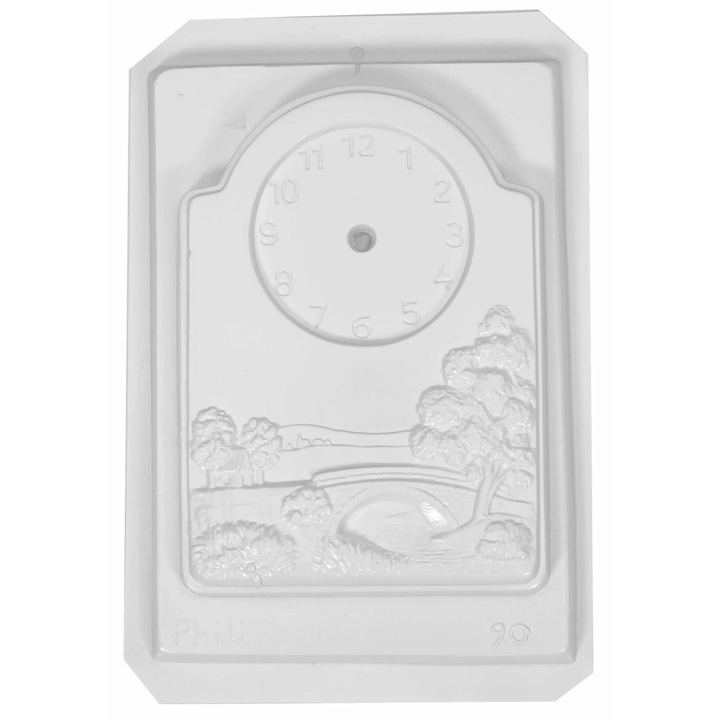 Formă de turnat ipsos, normală - Ceas cu peisaj