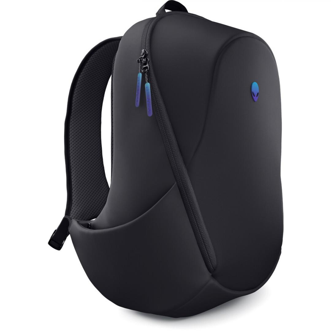 Alienware 16 Backpack - AW5625P Alienware design with 3D iridescent reflective Alienware logo
