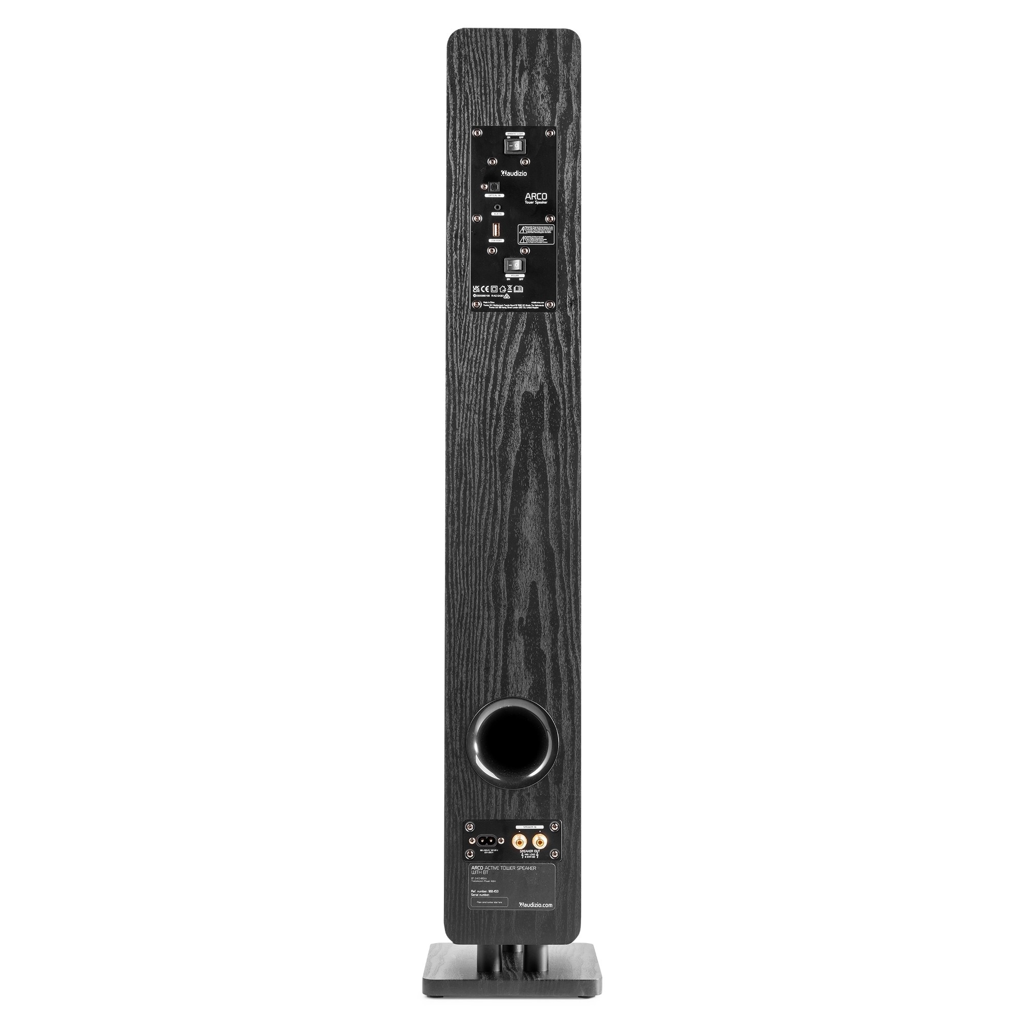 Boxă turn activă Hi-Fi de cameră 160W – Negru Audizio ARCO
