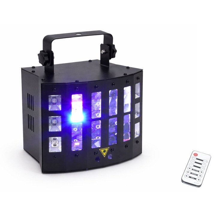 Thunder DB-320 Efect de lumină Derby (9x3W) + UV + STROBOSCOP + LASER