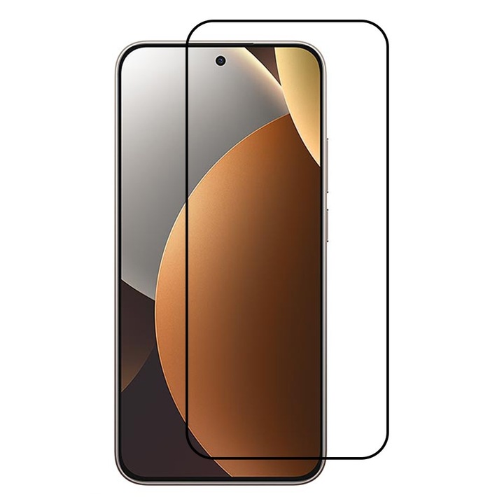 Стъклен Протектор за Xiaomi Redmi Note 15 Pro 5G, Прозрачен/ Черен