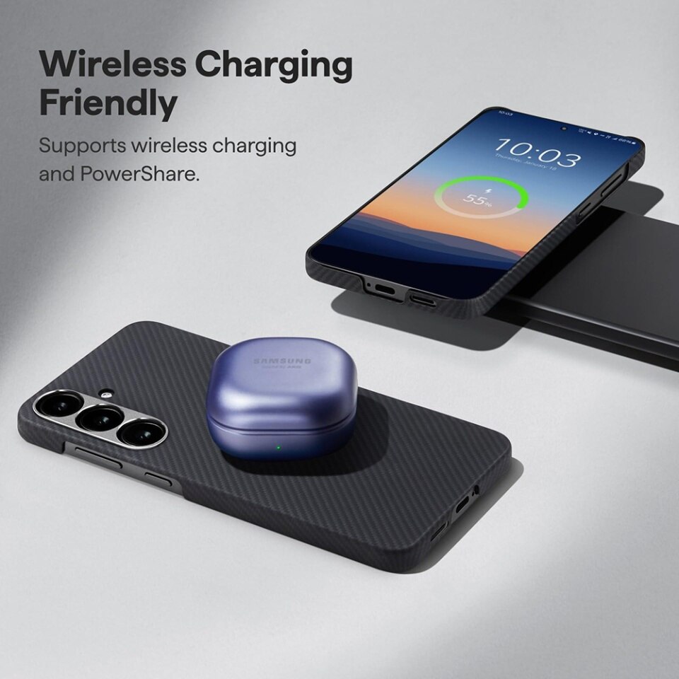 Husa pentru Xiaomi 17 Ultra din fibra armid, Super Slim, Magsafe, set cu sticker, Aramid Fibe Magsafe, Negru