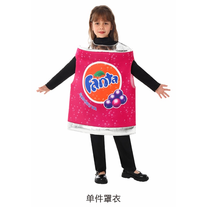 Costum tematic pentru copii, Fanta, S-M, material de calitate, usor si confortabil