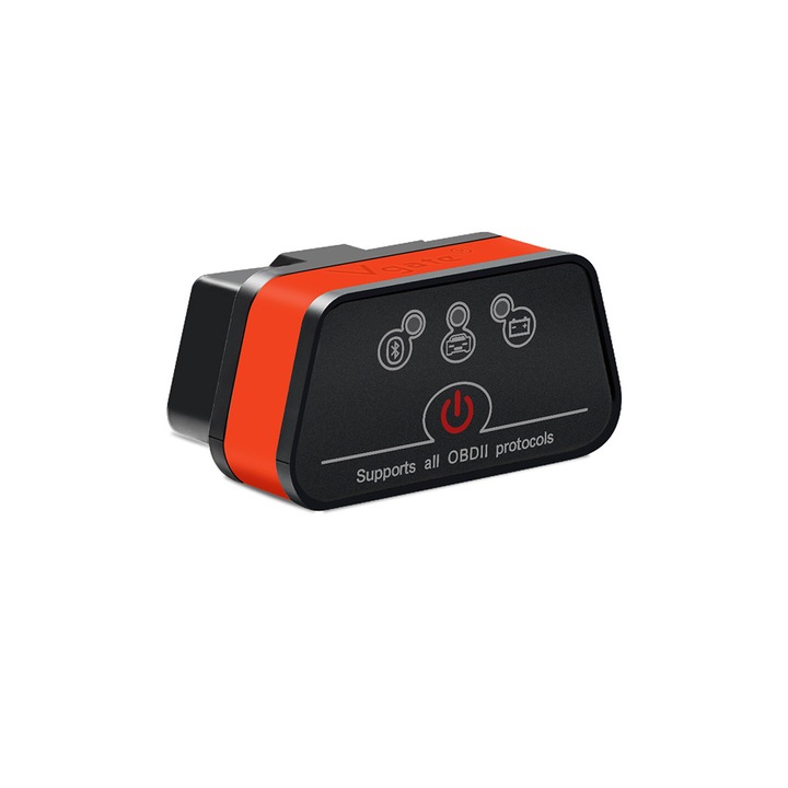 Авто тестер Vgate ICar2 OBD2 Bluetooth, малък размер, WIFI връзка, 10x5x2см