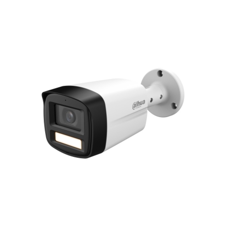 Camera analog Dahua, 2MP, Full-color, IR 40m, microfon, lentila 3.6mm, IP67 - HAC-HFW1239TLM-A-LED-0360B-S3