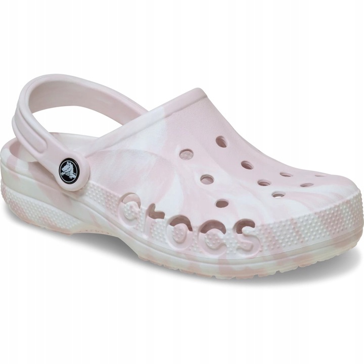 Crocs, Femei, Saboti, Baya Marbled Clog 206935, Roz multicolor, Roz, 36-37