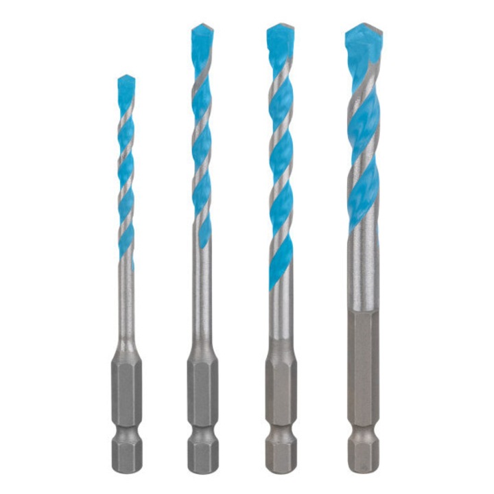 BOSCH EXPERT HEX-9 Univerzális fúrószár készlet 4 részes (4 / 5 / 6 / 8 mm) 1/4" bitbefogás