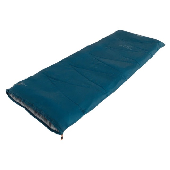 Sac de dormit, 190x75cm, albastru, Easy Camp Sleeping Bag Starling Square Blue 10C