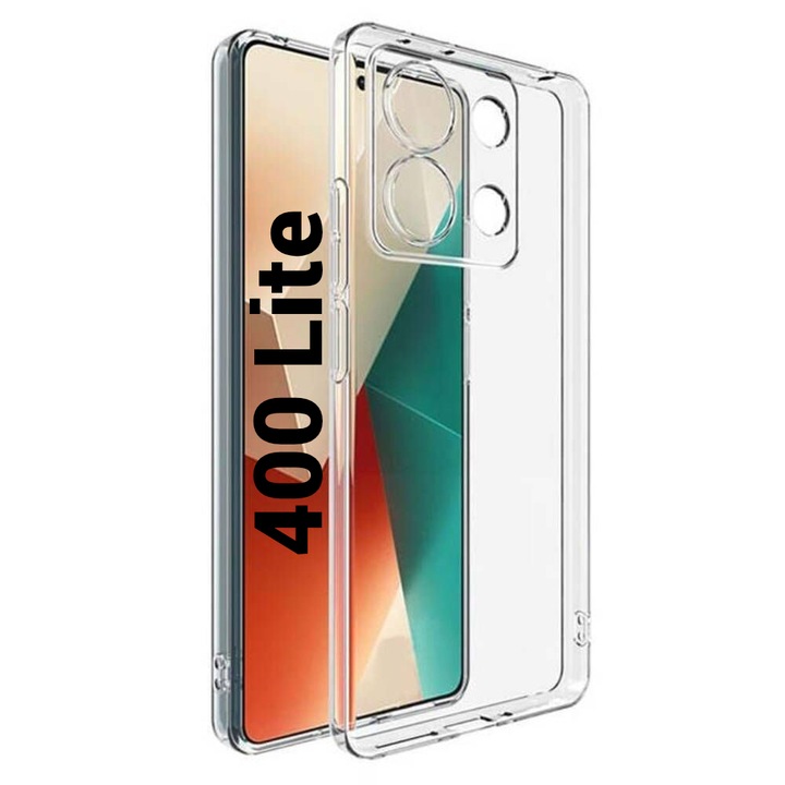 Husa de silicon 2mm pentru Honor 400 Lite cu protectie camera transparent
