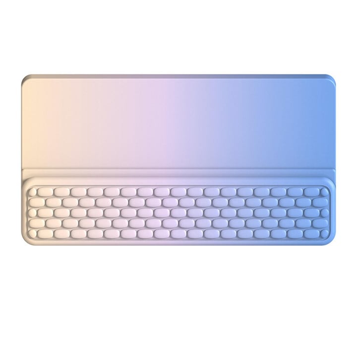 Suport pentru tastatură, Aiorber, design ergonomic, cu puncte de masaj, albastru, 45x10x5cm