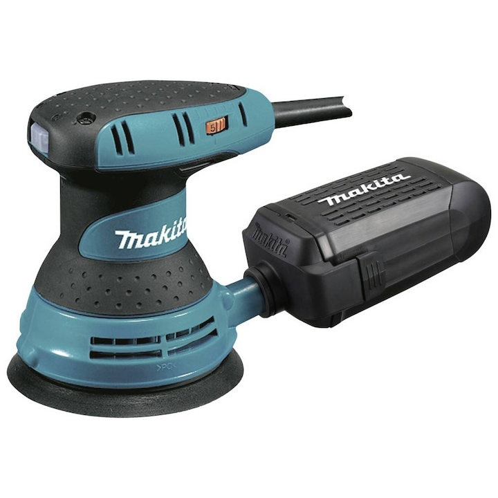 Masina de frezat Makita, 300W, diametru disc 125mm, cu prindere Velcro