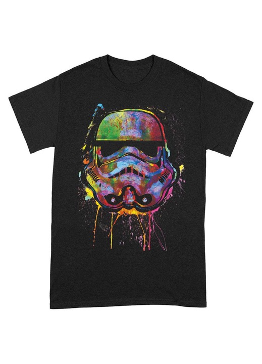Férfi póló, Pcmerch Star Wars, többszínű, pamut
