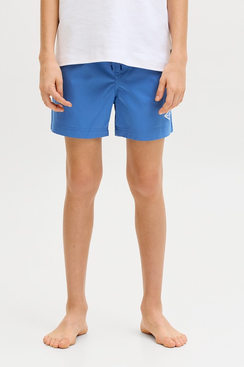 Jack & Jones, Плувни шорти с връзка, Светлосин