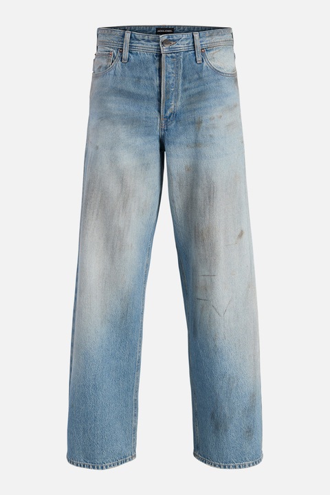 Jack & Jones, Jjidave Jjoriginal biopamut tartalmú bő szárú farmernadrág, Világoskék