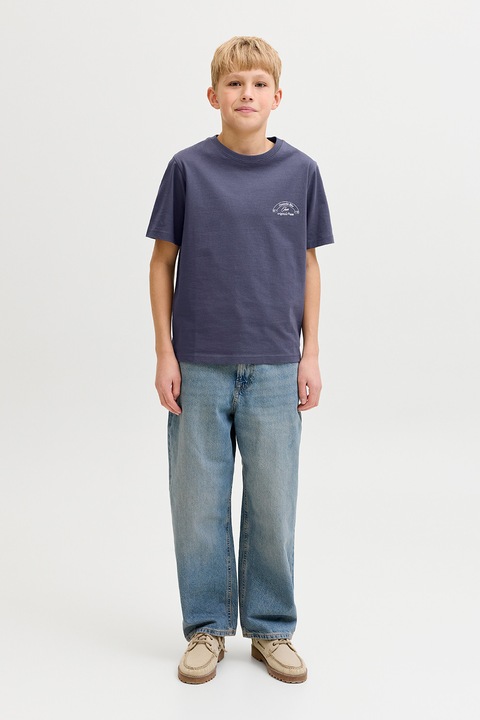 Jack & Jones, Mintás póló, Indigókék