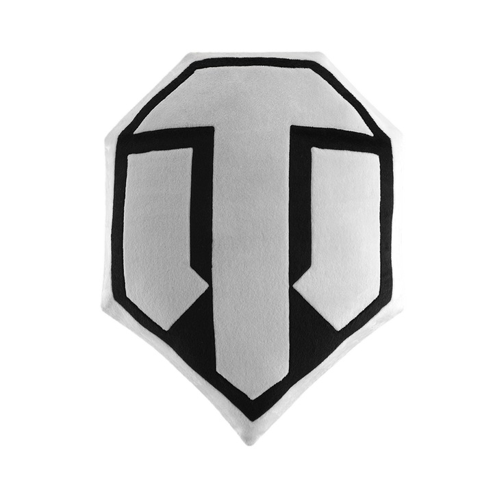 Perna plush World of Tanks, alb, 42 cm