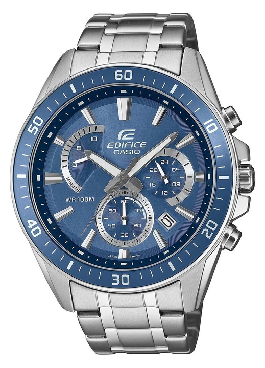Edifice Мъжки сребърен продукт Casio-EFR-552D-2AVUEF