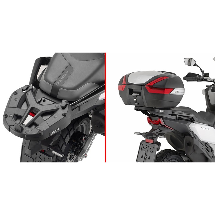 Suport geantă Topcase KAPPA SYM ADX TG 400, kit montare