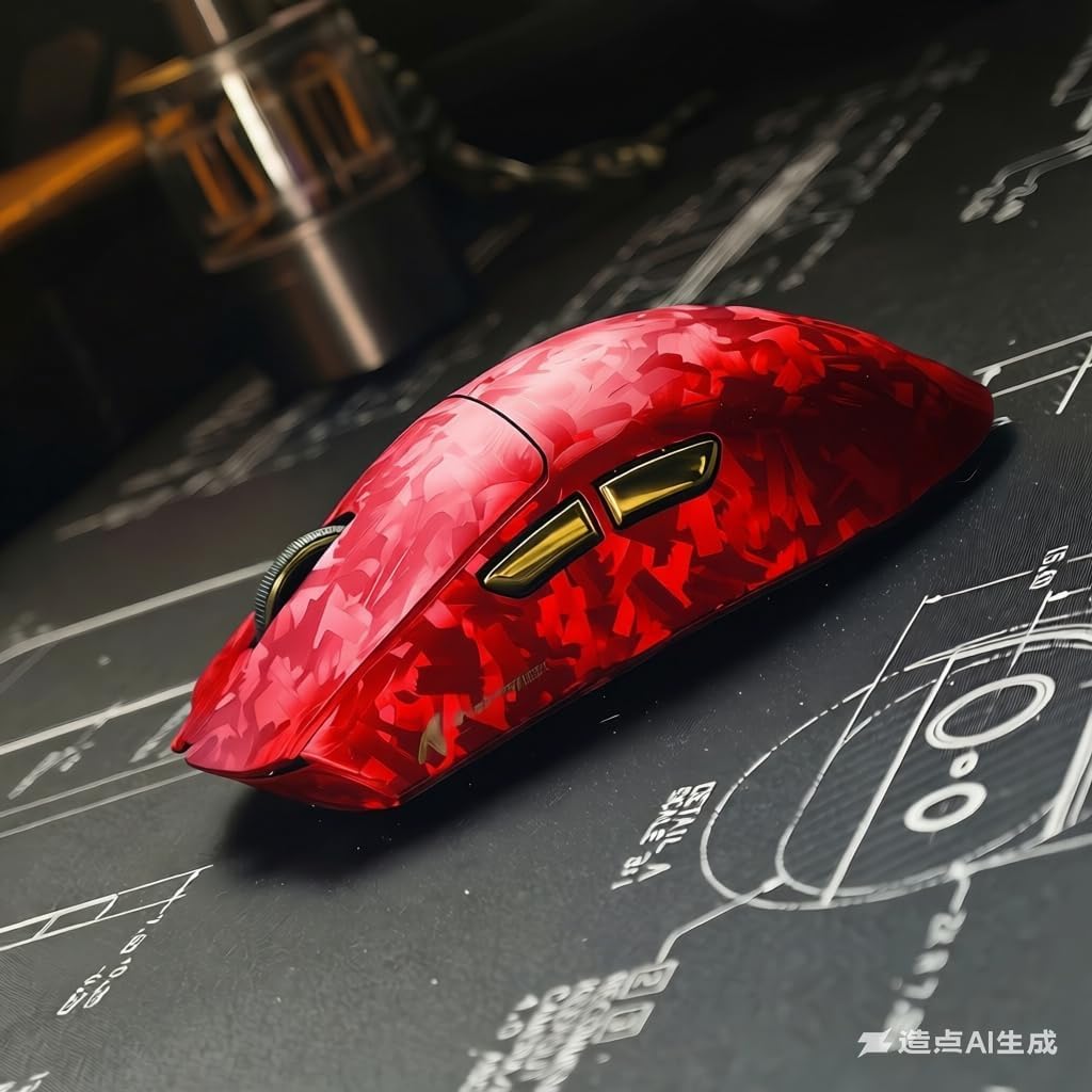 Mouse de gaming wireless ATTACK SHARK X11 Ultra 8K din fibra de