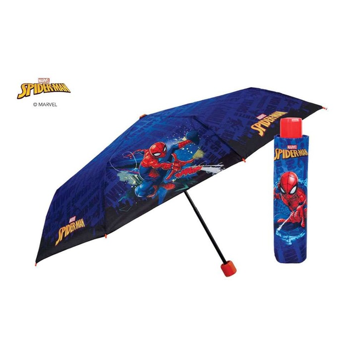 Umbrela pliabila Perletti Kids 75396 Spiderman