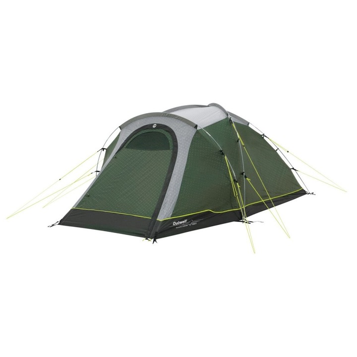 Палатка тип купол с 2 стаи, подходяща за 3 души, 330x200x130 см, Outwell Tent Cloud 3