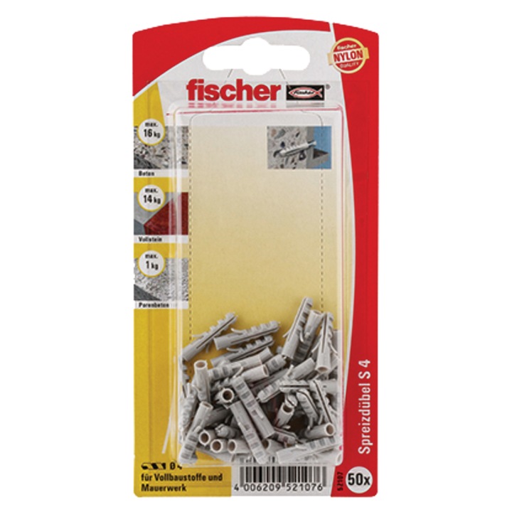 Set 20 suruburi rozpori S8 GK 8x40 Fischer